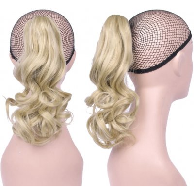 Girlshow Culík, cop na skřipci vlnitý, 32 cm - M24/613 (mix platinově plavá/beach blond) – Sleviste.cz
