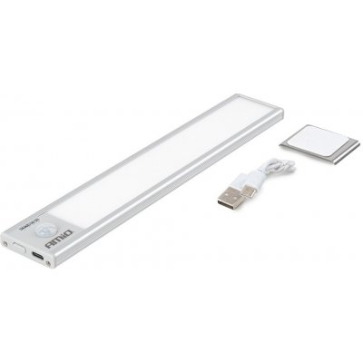 Amio AKU LED světlo 23 cm se senzorem pohybu 1.2W 1000mAh | – Hledejceny.cz