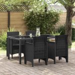 OMAXI 583147 Zahradní křeslo 4 ks Antracit 53 x 49 x 85 cm PP – Hledejceny.cz