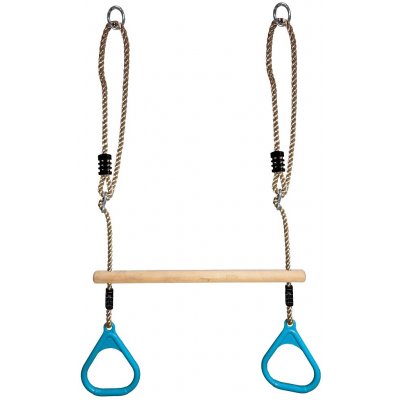 2Kids Toys Gymnastické kruhy s hrazdou Tyrkysové – Hledejceny.cz