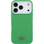 Lacoste Iconic Petit Pique Metal Logo MagSafe Zadní Kryt pro iPhone 17 Pro Green – Zboží Mobilmania