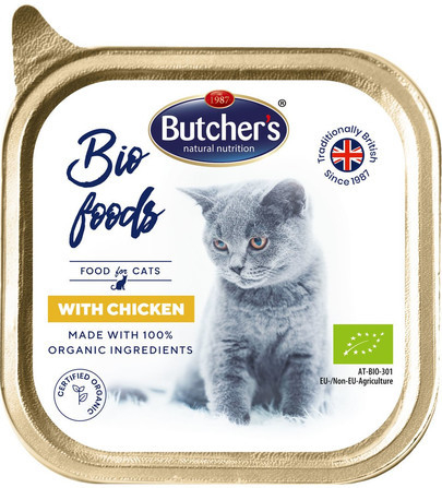 Butcher\'s Cat Bio s kuřecím 85 g