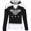 Pánská mikina CCM Monochrome Jersey Hoodie Black