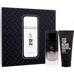 Carolina Herrera 212 VIP Man Black EDP 100 ml + sprchový gel 100 ml Hard box dárková sada – Hledejceny.cz