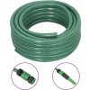 Zahradní hadice vidaXL se spojkami zelená 0,5" 50 m PVC