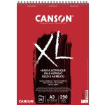 Canson XL Oil & Acrylic Skicák v kroužkové vazbě A3, 290g, 30 listů – Zboží Dáma Canson XL Oil & Acrylic Skicák v kroužkové vazbě A3, 290g, 30 listů – Zboží Dáma