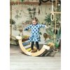 Montessori smyslová pomůcka Small Foot Montessori dřevěná houpačka Premium 108 cm