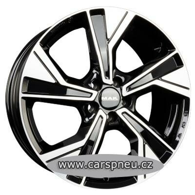 MAK Malmö 8x18 5x108 ET42 black polished | Zboží Auto