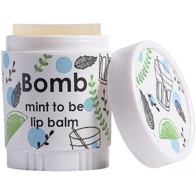 Bomb Cosmetics Hydratační balzám na rty Mint to Be Lip Balm 4,5 g – Zboží Mobilmania