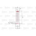 Vzduchový filtr VALEO 585625 – Hledejceny.cz