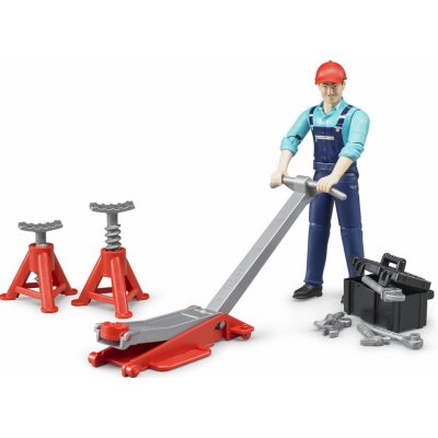 Bruder 62100 Volný čas figurka se součástkami pro garážové stání – Zboží Dáma