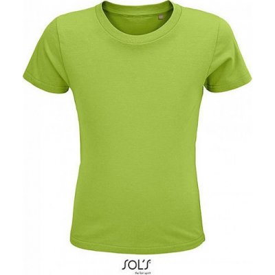 Sol's Dětské tričko Crusader z organické bavlny s přírodním enzymem g m Zelená jablková – Hledejceny.cz