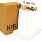 Bublinková obálka Ironpack H18 bílá, 100 ks – Zboží Živě