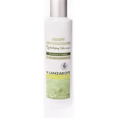 Aloe Plus Lanzarote Revitalizační Shampoo s biotinem a keratinem aloe vera 200 ml – Zboží Mobilmania