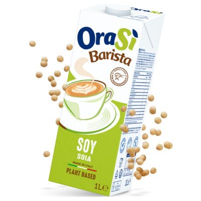 OraSi Rostlinné mléko Barista Sója 1 l