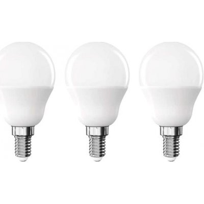 EMOS Classic Mini Globe, E14, 4,2 W 40 W, 470 lm, teplá bílá - 3 ks 1525731241 – Zboží Živě