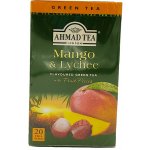Ahmad tea zelený čaj mango a liči 20 sáčků – Hledejceny.cz