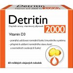 Detritin Vitamin D3 2000 IU 60 měkkých tobolek – Hledejceny.cz