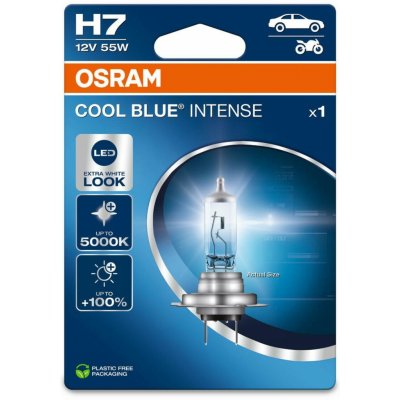 Osram Cool Blue Intense H7 PX26d 12V 55W 64210CBN-1BL | Zboží Auto
