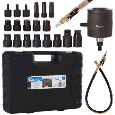 GEKO Pneumatický stahovák vstřikovačů + adaptéry G02654 – Zboží Mobilmania