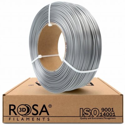Rosa 3d PETG 1,75 mm 1000 g stříbrný – Zboží Živě