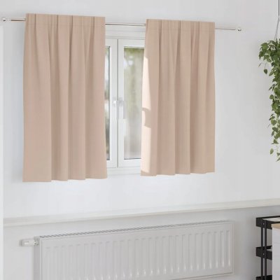 ZÁVĚSY BLACKOUT S KOLEČKY 2 KS TMAVĚ ŠEDÉ 140X140CM – Hledejceny.cz