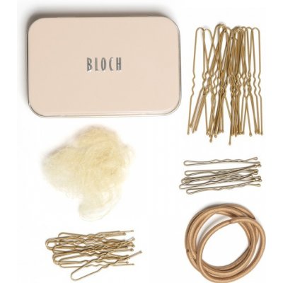 Bloch,Vlasové příslušenství - Hair kit A0801, blond