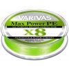Rybářské lanko Varivas Šňůra Max Power PE X8 Lime Green 150m 0,205mm 12,97kg