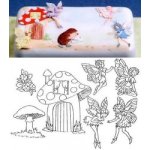 Vykrajovátka Patchwork - VÍLY A MUCHOMŮRKY – Hledejceny.cz