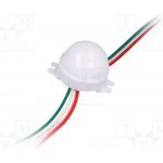 WORLDSEMI HC-F12V-F30-3L-WS2811 MILKY WHITE LED; RGB; IP68; Poč.diod: 3; 5050,PLCC6; 30x23mm; Kontrolér: WS2811 – Zboží Živě