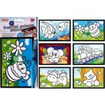 SMT Creatoys Kouzelné malování vodou asst 6 druhů na kartě 11x21cm 18ks v boxu – Hledejceny.cz
