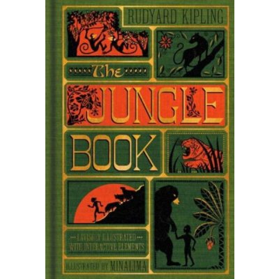 The Jungle Book - Rudyard Kipling, MinaLima (Ilustrátor) – Zboží Dáma