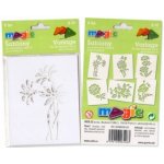 Papírové šablony sada S Květiny II. – Sleviste.cz