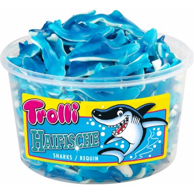 Trolli Haifische žraloci želé 150 x 8 g 1,2 kg – Sleviste.cz
