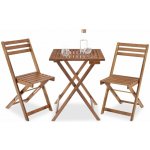 tectake 406565 bistro set hnědá – Hledejceny.cz