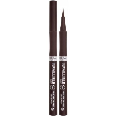 L'Oréal Paris Infaillible Grip 27H Precision Felt Brown 1 g – Zboží Dáma