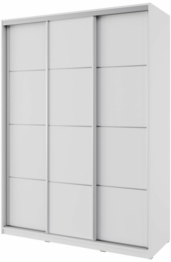 Nejlevnější nábytek Barnaba s posuvnými dveřmi 150 cm bílá