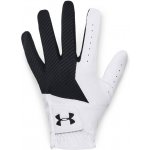 Under Armour Medal Mens Golf Glove bílá/černá Levá XXL – Zboží Dáma