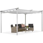 Garden Point terasová pergola La Palma 3 x 3 m Bílá – Sleviste.cz