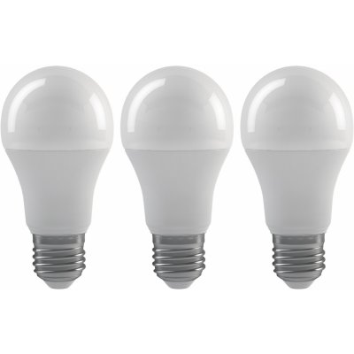 Emos LED žárovka Classic A60, 8,5 W, E27, 806 lm, 4000 K, neutrální bílá, 3 ks