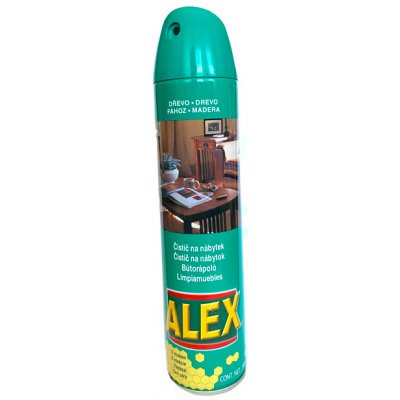 Alex čistič nábytku 300 ml s voskem – Zboží Mobilmania