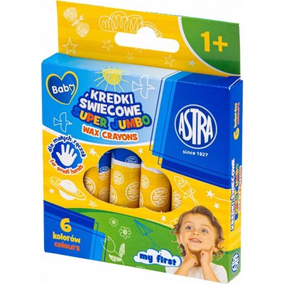 Astra voskové pastelky jumbo 6 ks – Hledejceny.cz