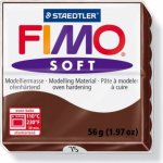 Staedtler Fimo soft čokoládová Staedtler56 g – Sleviste.cz