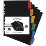 Viquel Rozlišovače, černá, plastové, A4 Maxi, 6 listů, VIQUEL 14580 – Zbozi.Blesk.cz