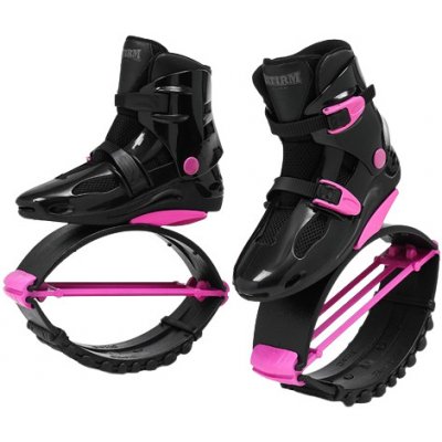 Kangoo Jumping Kangaroo Boots černo-tm.růžové 45-75 kg – Zboží Dáma