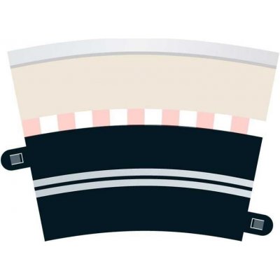 Příslušenství SCALEXTRIC C7017 Single Lane R3 Curve x 4 – Zboží Mobilmania