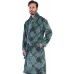 zelený teplý huňatý župan pro muže – Zboží Dáma