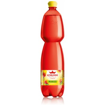 Korunní mango jemně perlivá voda 1500 ml