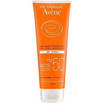 Avène Sun Sensitive mléko na opalování SPF50+ 250 ml