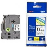 Brother TZE-231, bílá/černá, 12mm – Zboží Dáma